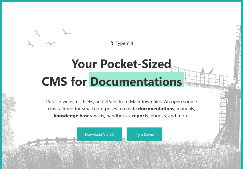 TypeMill: быстрая CMS основанная на файлах 
